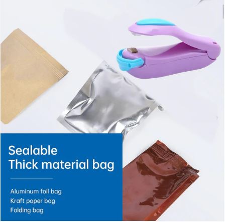 Hand Held Sealer – Mini Sealing Machine (Mix Color, 1 Pc) - Image 2