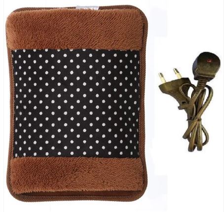 Velvet Electric Pain Relief Heating Bag – Reusable Hot Water Heating Pad for Body Pain & Muscle Relaxation - Image 3