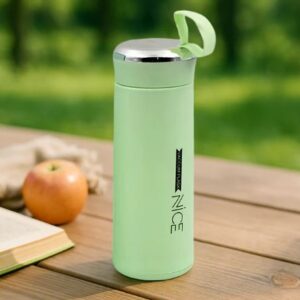 Water Bottle 400 ML – Leak Proof Glass Bottle for Daily Use (1 Pc)