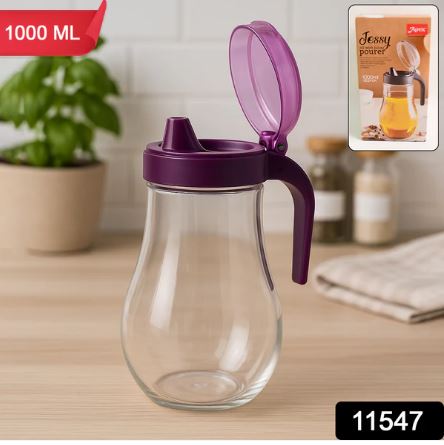 Apex Jessy Oil & Juice Pourer Dispenser Bottle | Approx. 1000 ml (1 Pc) - Image 4
