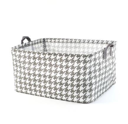 ldable Fabric Storage Box with Handles for Clothes, Toys & Home Organization (47 × 28 cm) - Image 3