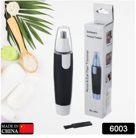 Sharp Steel Battery-Operated Ear & Nose Hair Trimmer for Men & Women - Image 7