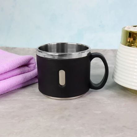 Apex Premium Stainless Steel Double Wall Coffee Mug Gift Set (6 Pcs / 150 ml) - Image 4