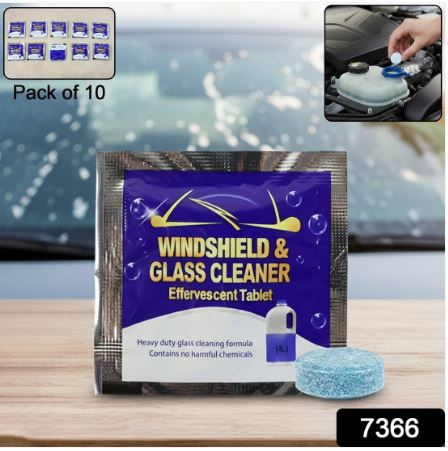 Car Wiper Detergent Effervescent Tablets for Windshield Cleaning (Pack of 10) - Image 5