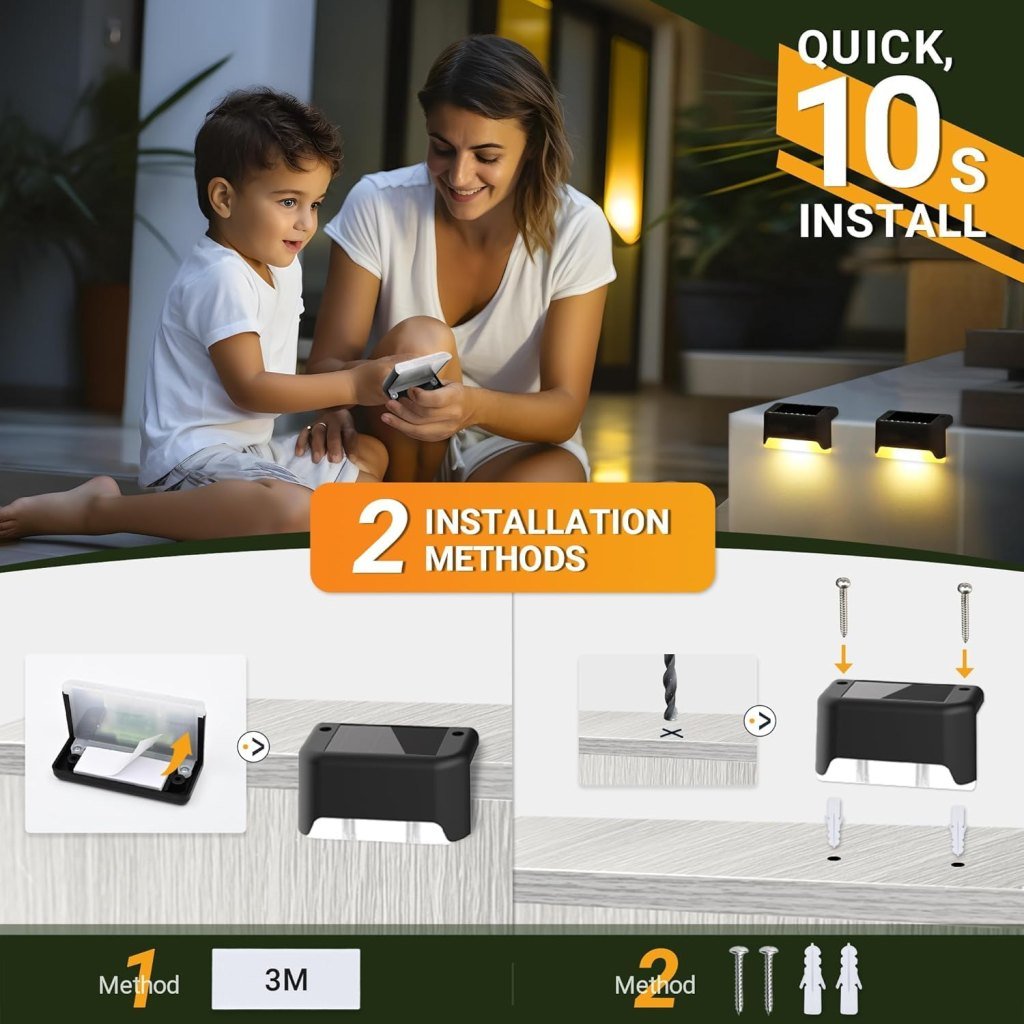 4 pcs Solar Step Light 1233 - Image 2