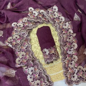 Ashwini Royal Zari Embroidery Saree