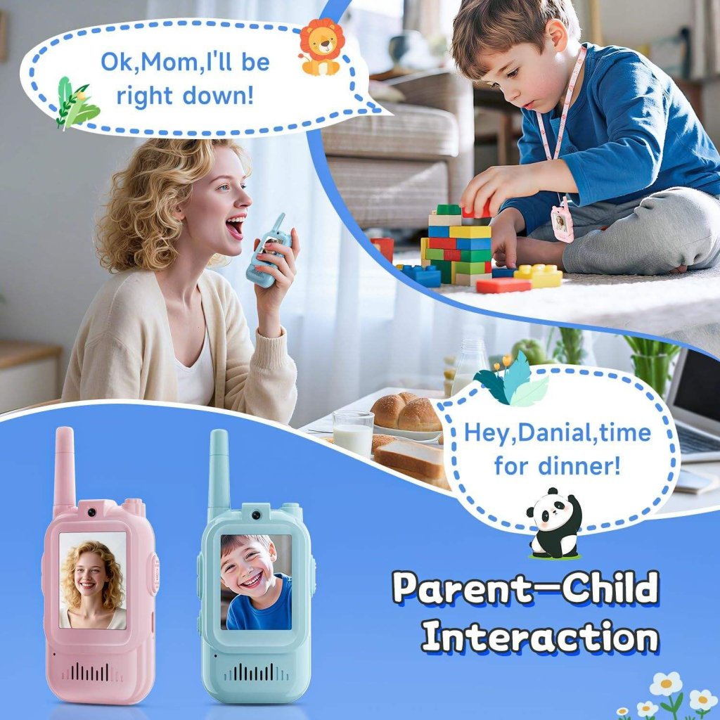 Kids Video Walkie Talkie Set - Image 2