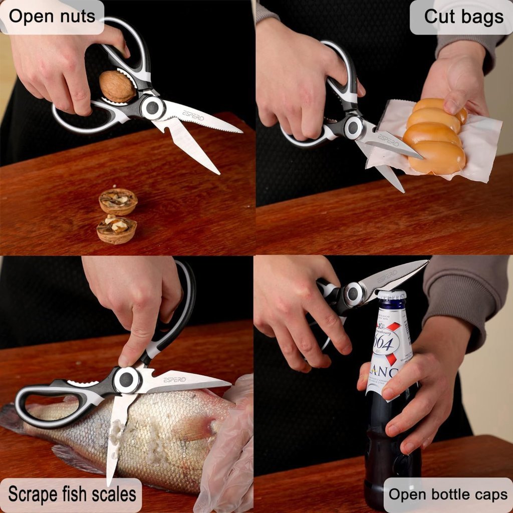 Multipurpose Heavy Duty Kitchen Scissor with Case - Image 3