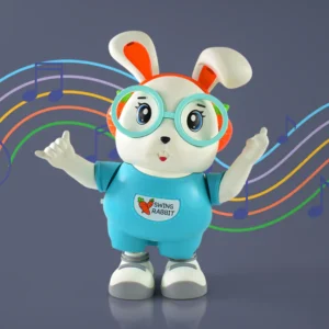 Swing Rabbit Musical Dancing Toy - Interactive Bunny with Lights & Sounds