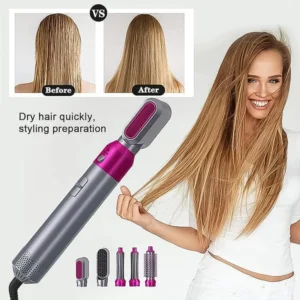 5-in-1 Multifunctional Hair Dryer Brush & Hot Air Styler Kit