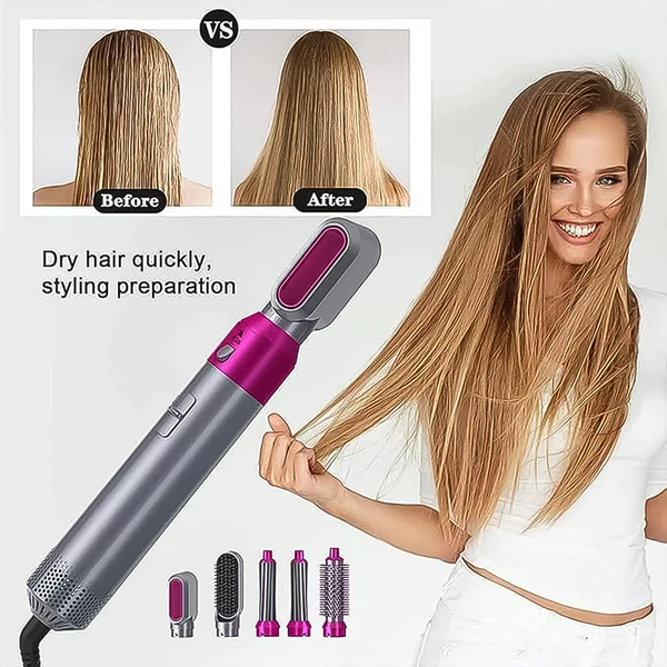 5-in-1 Multifunctional Hair Dryer Brush & Hot Air Styler Kit