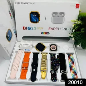 Ultra 2 Bluetooth Calling Smartwatch with Wireless Earphones Bundle