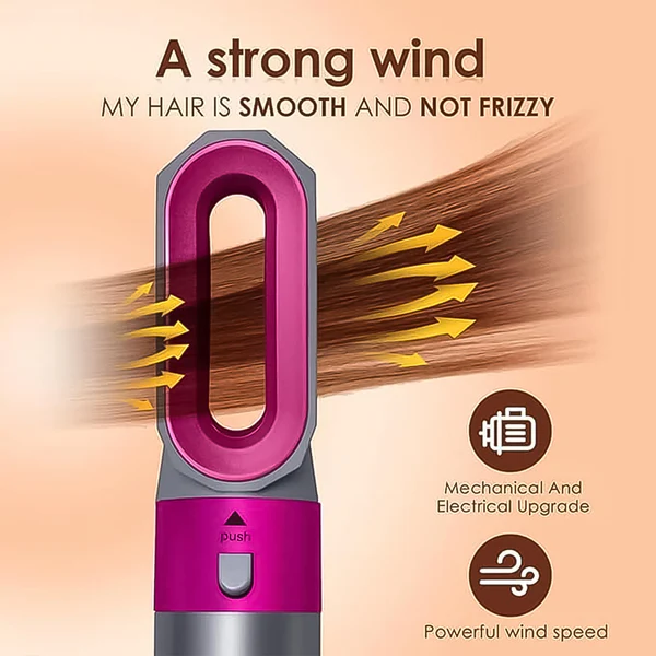 5-in-1 Multifunctional Hair Dryer Brush & Hot Air Styler Kit - Image 6