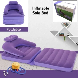 Premium 2-in-1 Folding Mattress & Lounger Sofa