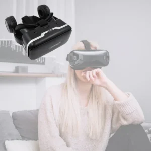 Premium 3D VR Box with Integrated Hi-Fi Headphones | Immersive Headset