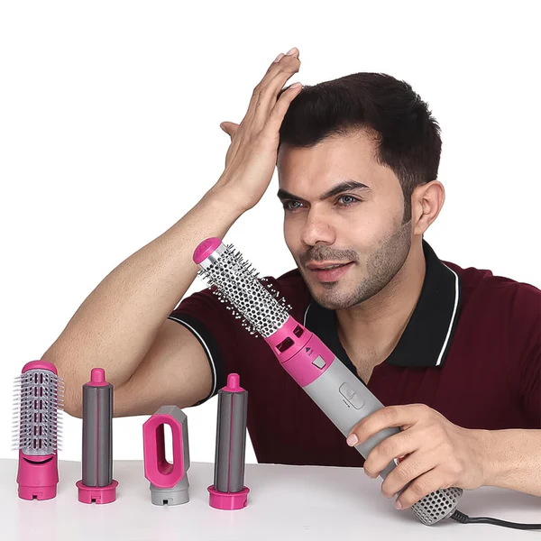 5-in-1 Multifunctional Hair Dryer Brush & Hot Air Styler Kit - Image 5