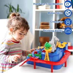 Interactive City Rescue Car Adventure Playset | Preschool Race Track Toy