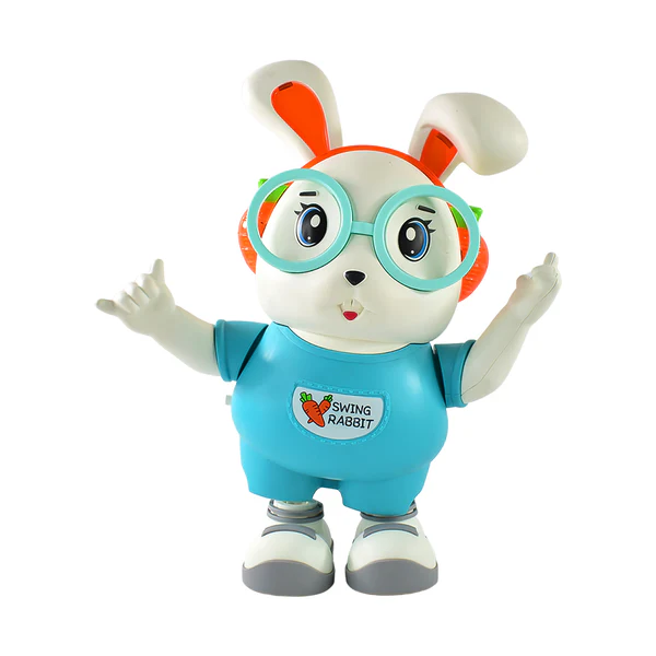 Swing Rabbit Musical Dancing Toy - Interactive Bunny with Lights & Sounds - Image 4