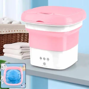 Premium Mini Foldable Washing Machine - Portable Laundry Solution