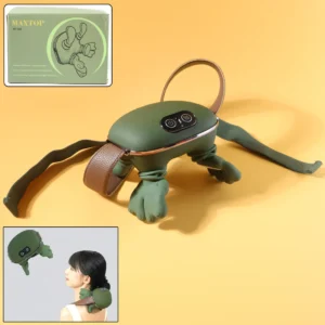 Premium Rechargeable Kneading Neck & Shoulder Massager with Heat Relief