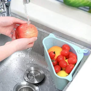 Triangular Multi-Functional Sink Drainer & Storage Holder