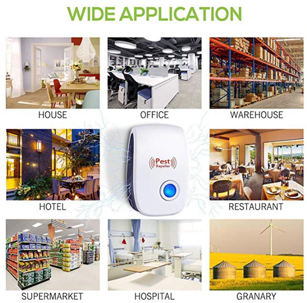 Advanced Ultrasonic Pest Repeller - Eco-Friendly Home Protection - Image 3