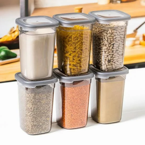 Airtight Kitchen Storage Containers Set (6 Pcs - 1200ml)