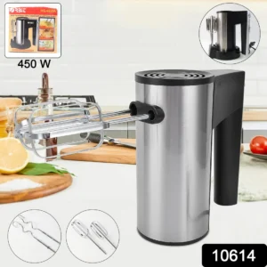 Orbit 450W Stainless Steel Electric Hand Mixer | Silent Minimalist Edition